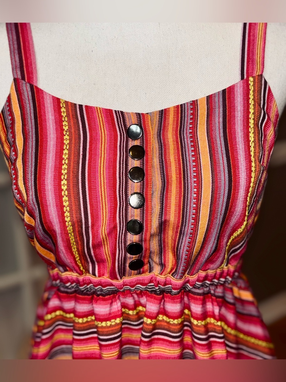 Lucca Couture Boho Festival Cutout Dress - Picture 6 of 10